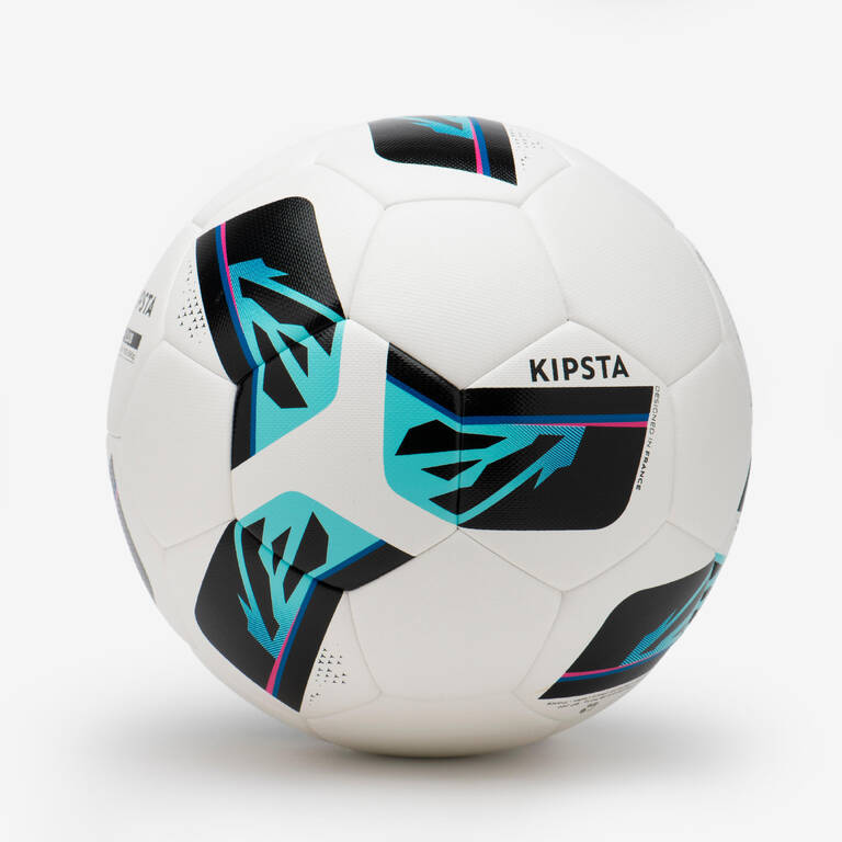 Size 5 Hybrid Football Club Ball Light - White