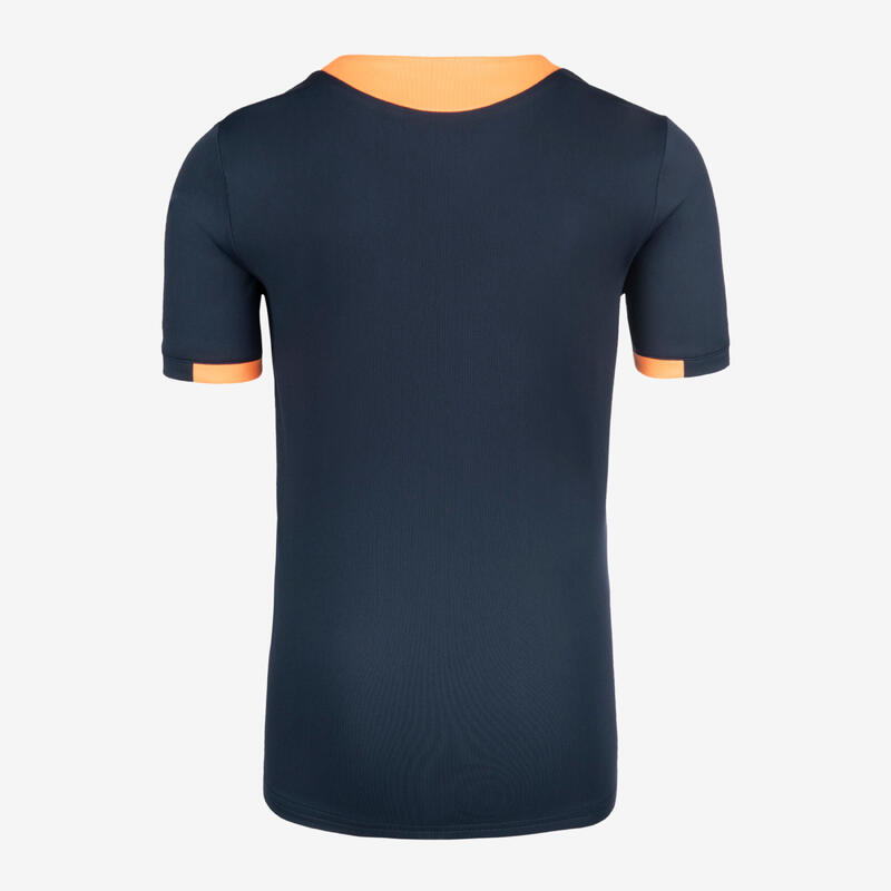 Voetbalshirt voor kinderen KIDS TIJGER Oranje/Blauw