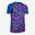 Voetbalshirt kind Viralto Aqua blauw/roze