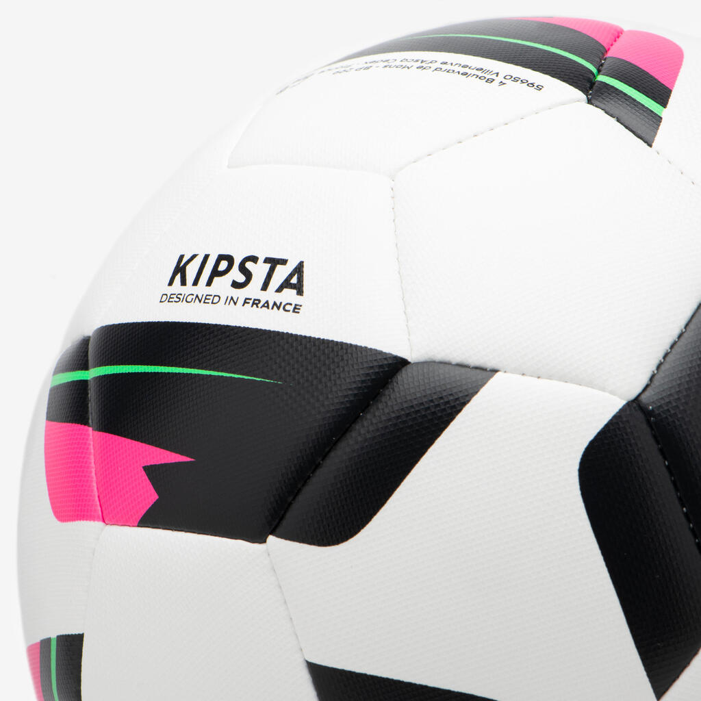 Crvena mašinski šivena zimska lopta za fudbal (veličina 5)