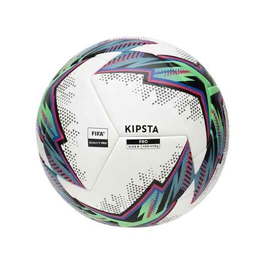 
      Thermobonded Size 5 FIFA Quality Pro Football Pro Ball - White
  