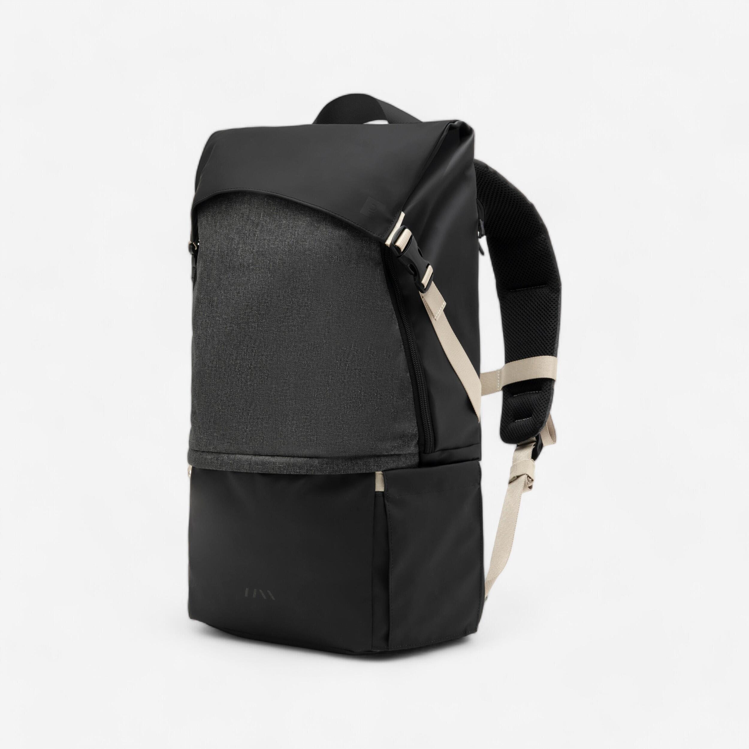 sac à dos 25l urban noir - kipsta