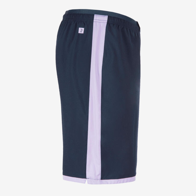 Pantaloncini calcio uomo VIRALTO II viola-blu