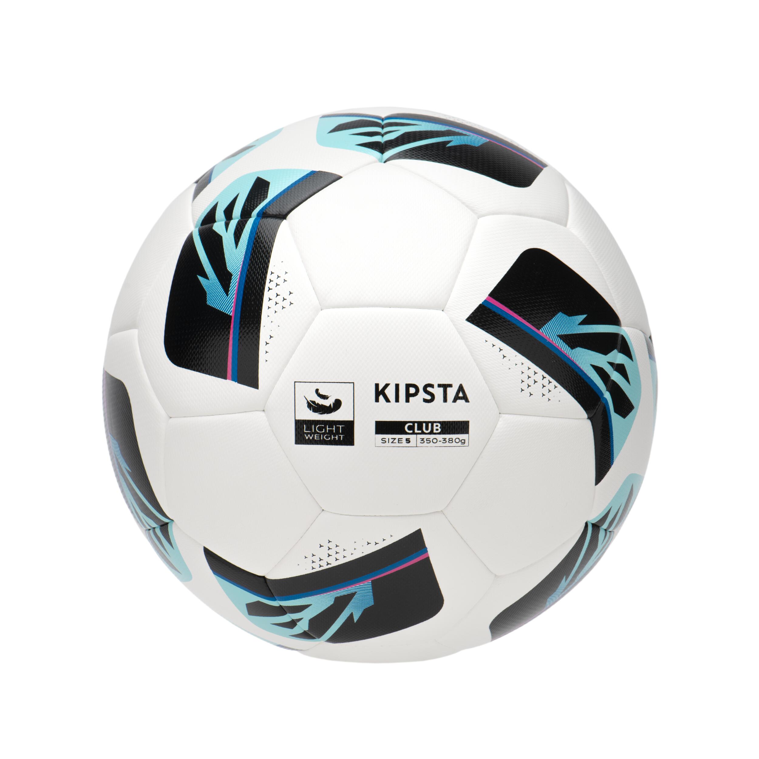 KIPSTA Size 5 Hybrid Football Club Ball Light - White