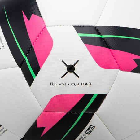 Balón de fútbol cosido a máquina TRAINING BALL talla 5 blanco