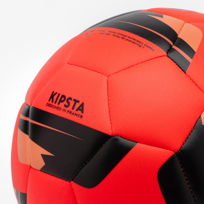 Bola de Futebol Cosida à Máquina TRAINING BALL Neve e Nevoeiro T5 Vermelho