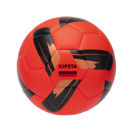 Ballon de football cousu machine training ball neige et brouillard t5 rouge