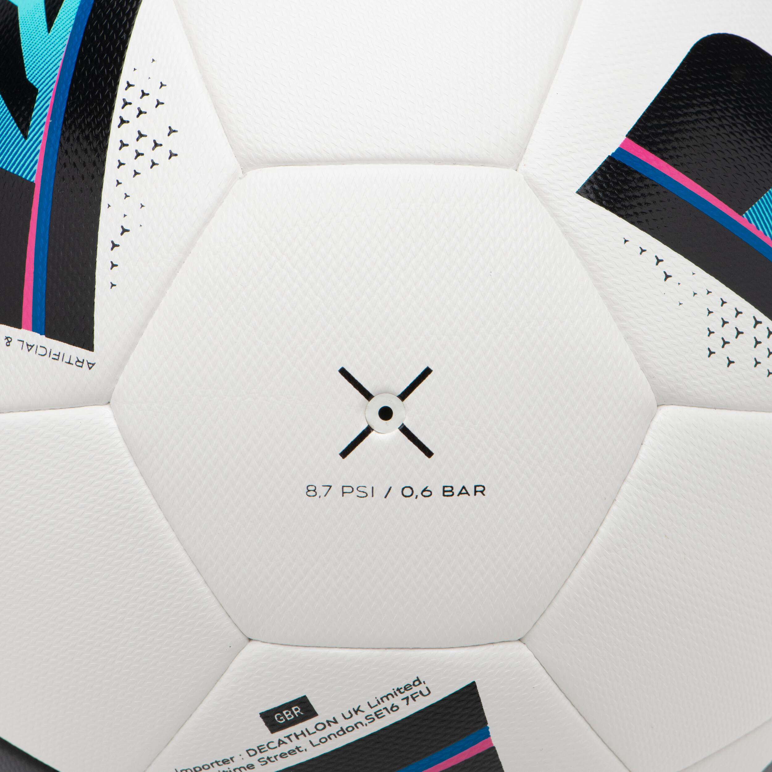 BOLA DE FUTEBOL HYBRIDE CLUB BALL LIGHT TAMANHO 5 BRANCO 6/8
