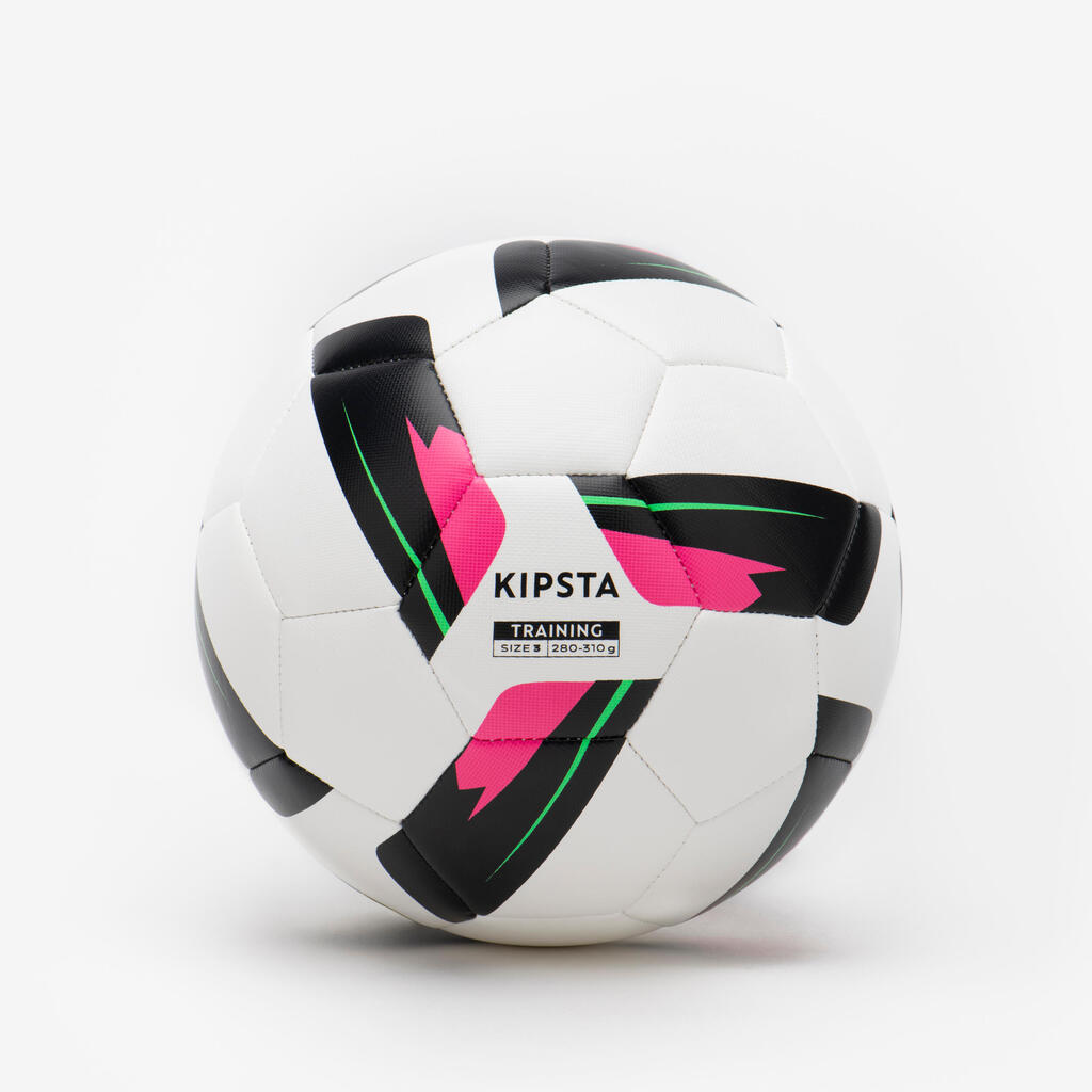 Crvena mašinski šivena zimska lopta za fudbal (veličina 5)