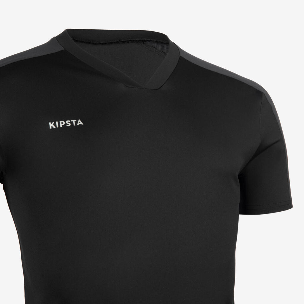 Adult Football Shirt Black - Essential