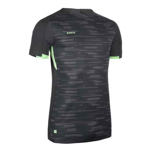 
      Futbola T krekls ar īsām piedurknēm “Viralto PXL”, melns un zaļš
  