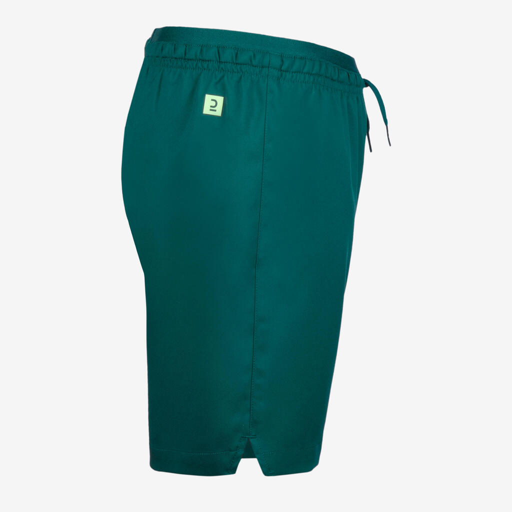 Girls' Football Shorts Viralto - Green