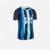 Voetbalshirt met korte mouwen kinderen YETI blauw marineblauw