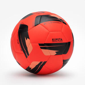 Balón de fútbol cosido a máquina TRAINING BALL nieve y niebla T5 rojo