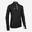 Sweat de football 1/2 zip VIRALTO Junior noir et parme