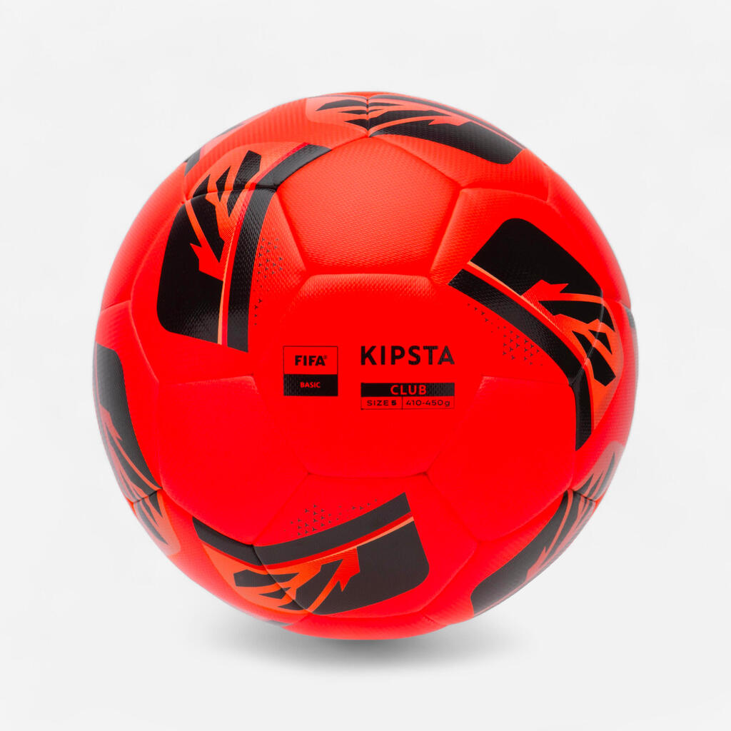 Size 5 FIFA Basic Football Club Hybrid - Yellow