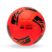 Ballon de football Hybride FIFA BASIC CLUB taille 5 neige et brouillard rouge