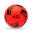 Pallone calcio ibrido CLUB HYBRIDE FIFA BASIC CLUB taglia 5 rosso