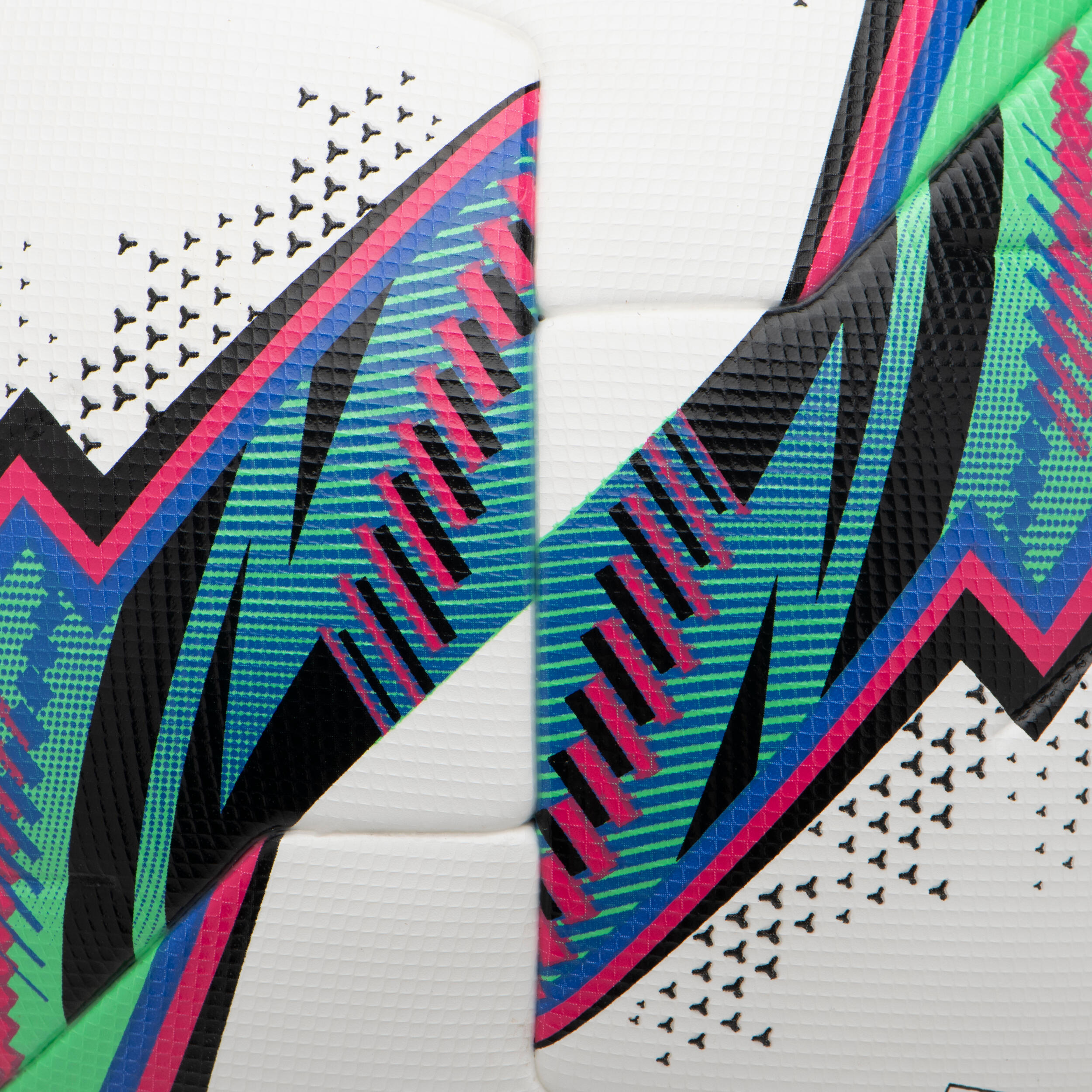 Ballon de football thermocollé fifa quality, pro ball taille 4 blanc 5/8