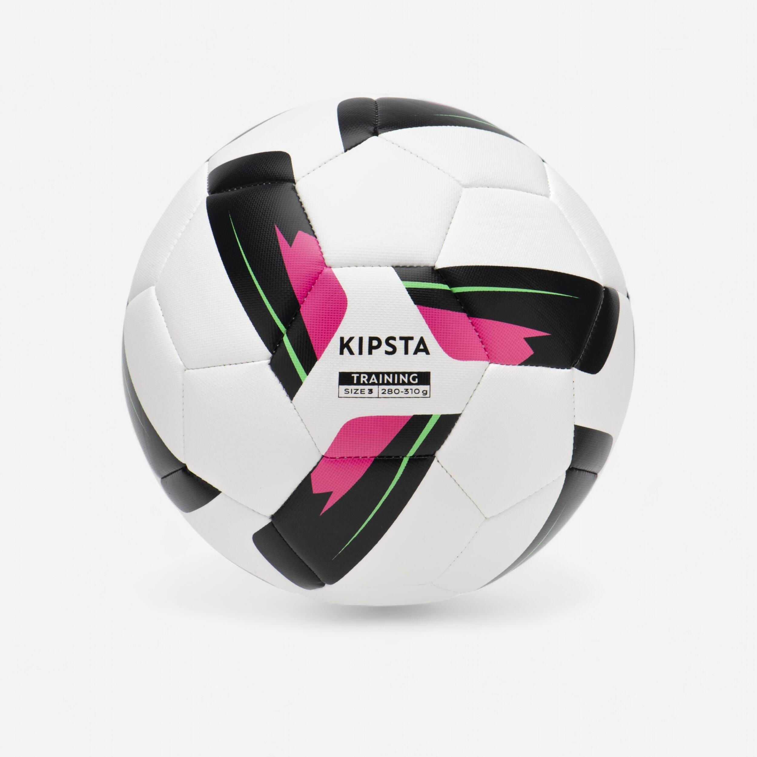 KIPSTA Size 3 Machine-Stitched Football Training Ball - White