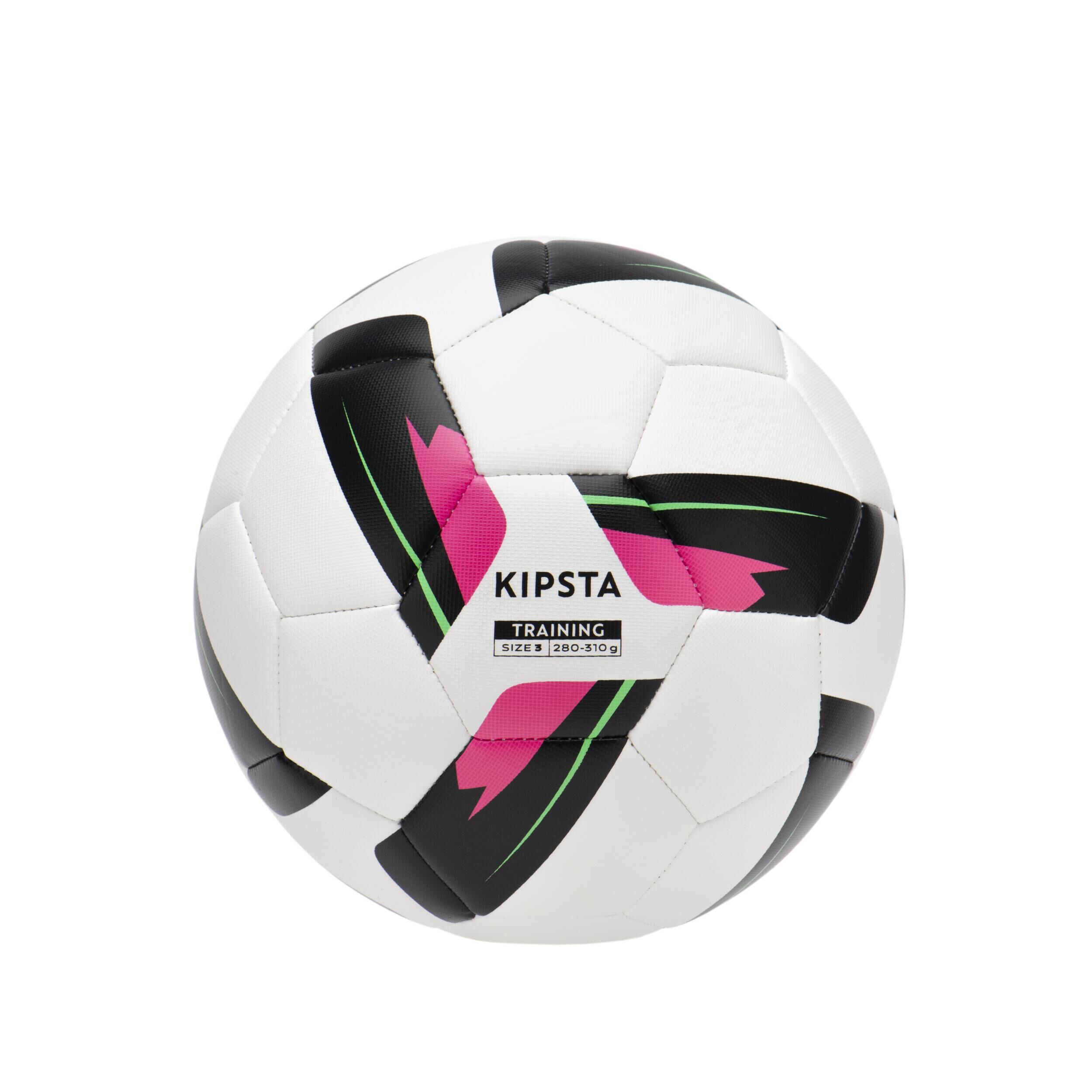 KIPSTA Size 3 Machine-Stitched Football Training Ball - White