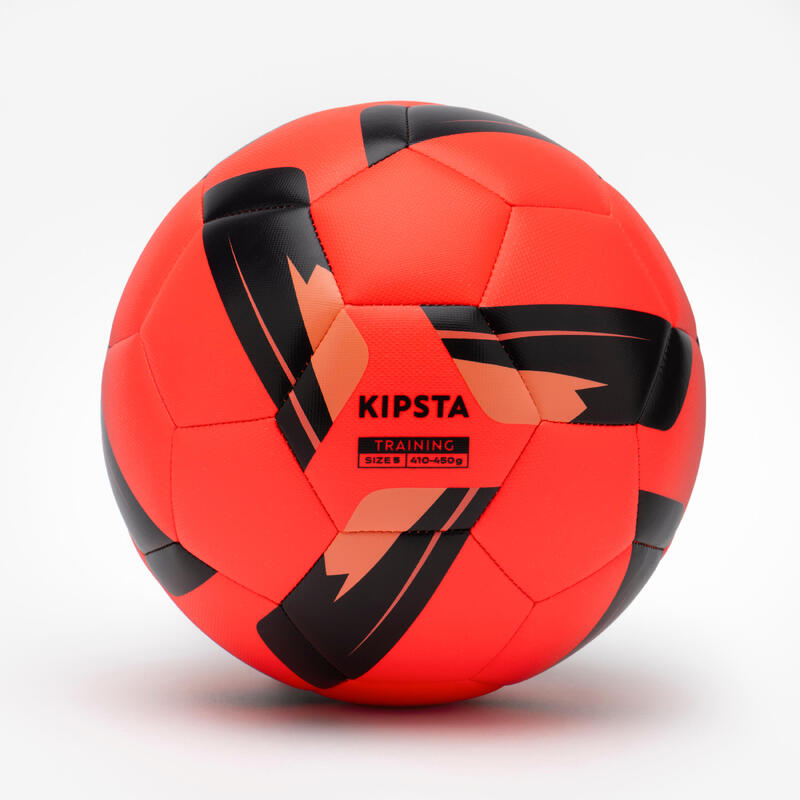 Pallone calcio TRAINING BALL neve e nebbia taglia 5 rosso