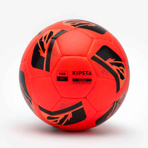 Ballon De Foot Pro Smallterm Taille 5 Rouge – Thermocollé, Résistant Et Parfait Pour L’entraînement Ou Le Match