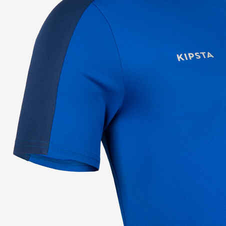 Suaugusiųjų trumparankoviai futbolo marškinėliai „Essential“, mėlyni