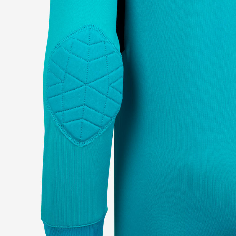 Keepershirt voetbal kinderen F100 turquoise