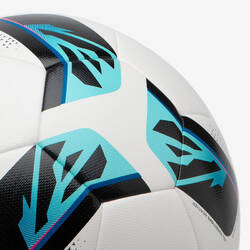 Size 5 Hybrid Football Club Ball Light - White