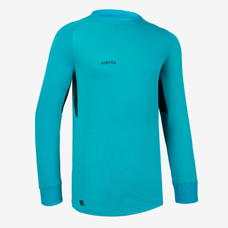 Keepershirt voetbal kinderen F100 turquoise