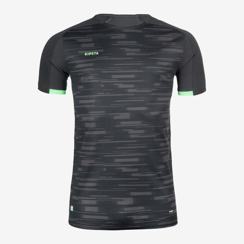 Viralto PXL 短袖足球衫 - 黑色和綠色
