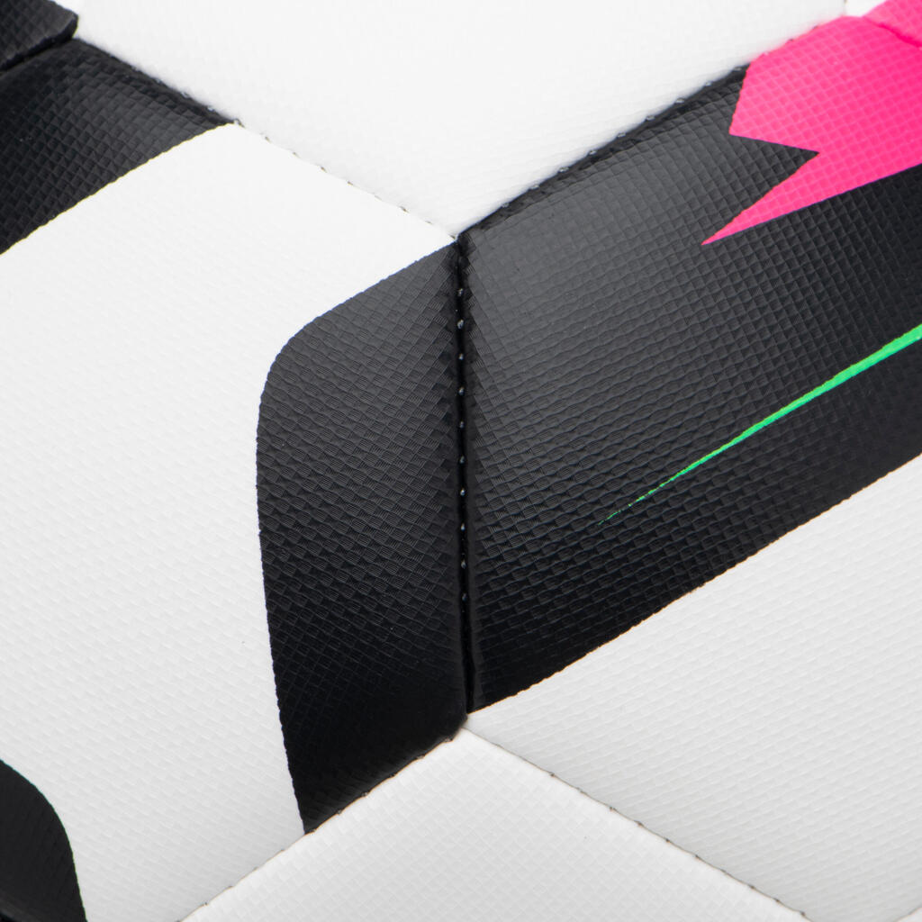 BALÓN DE FÚTBOL COSIDO A MÁQUINA TRAINING BALL TALLA 5 BLANCO