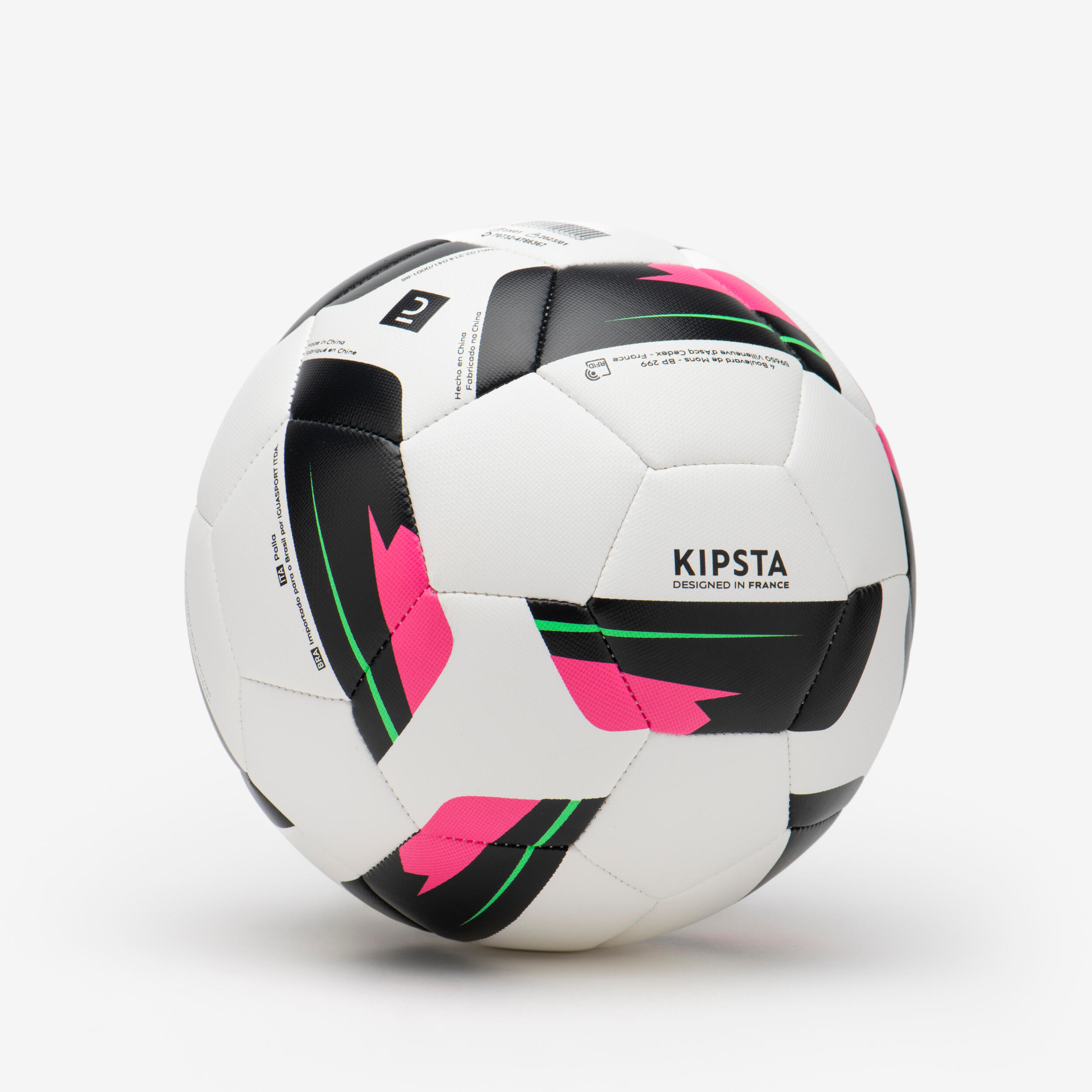 KIPSTA Futbalová lopta šitá strojom - Veľkosť: 3 · záber 3