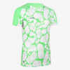 Girls' Football Shirt Viralto - Aqua Green & White