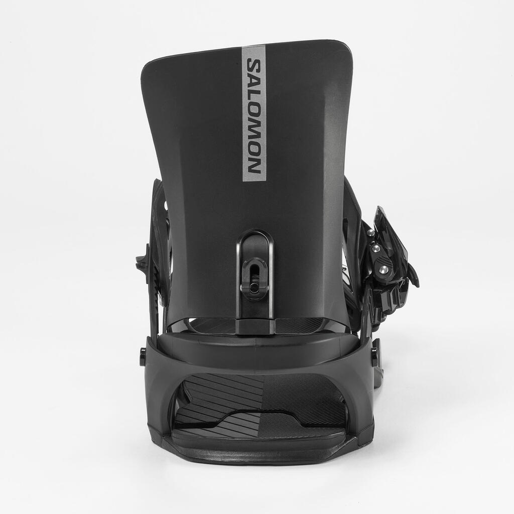 Men's and Women's All-Mountain/Freestyle Snowboard Bindings - RHYTHM Black