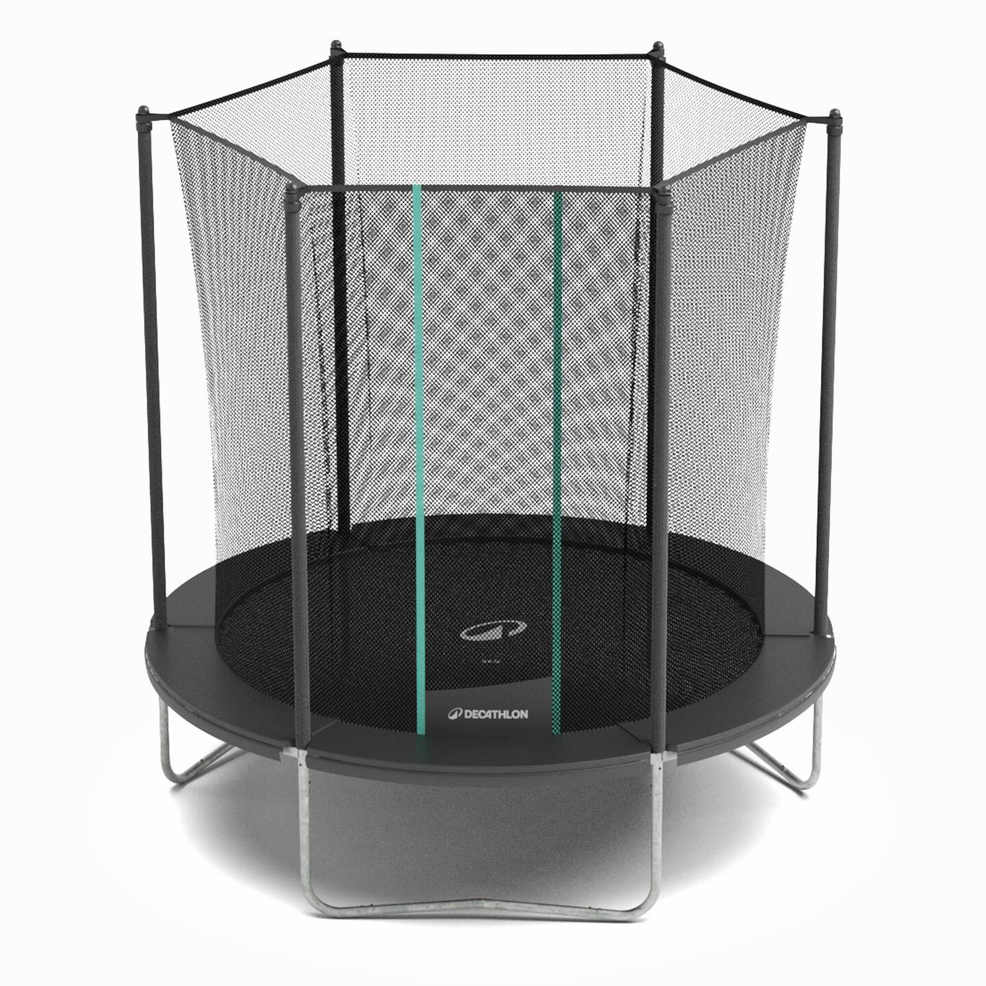 DECATHLON DOMYOS Trampolin-Serie mit Sicherheitsnetz - 240