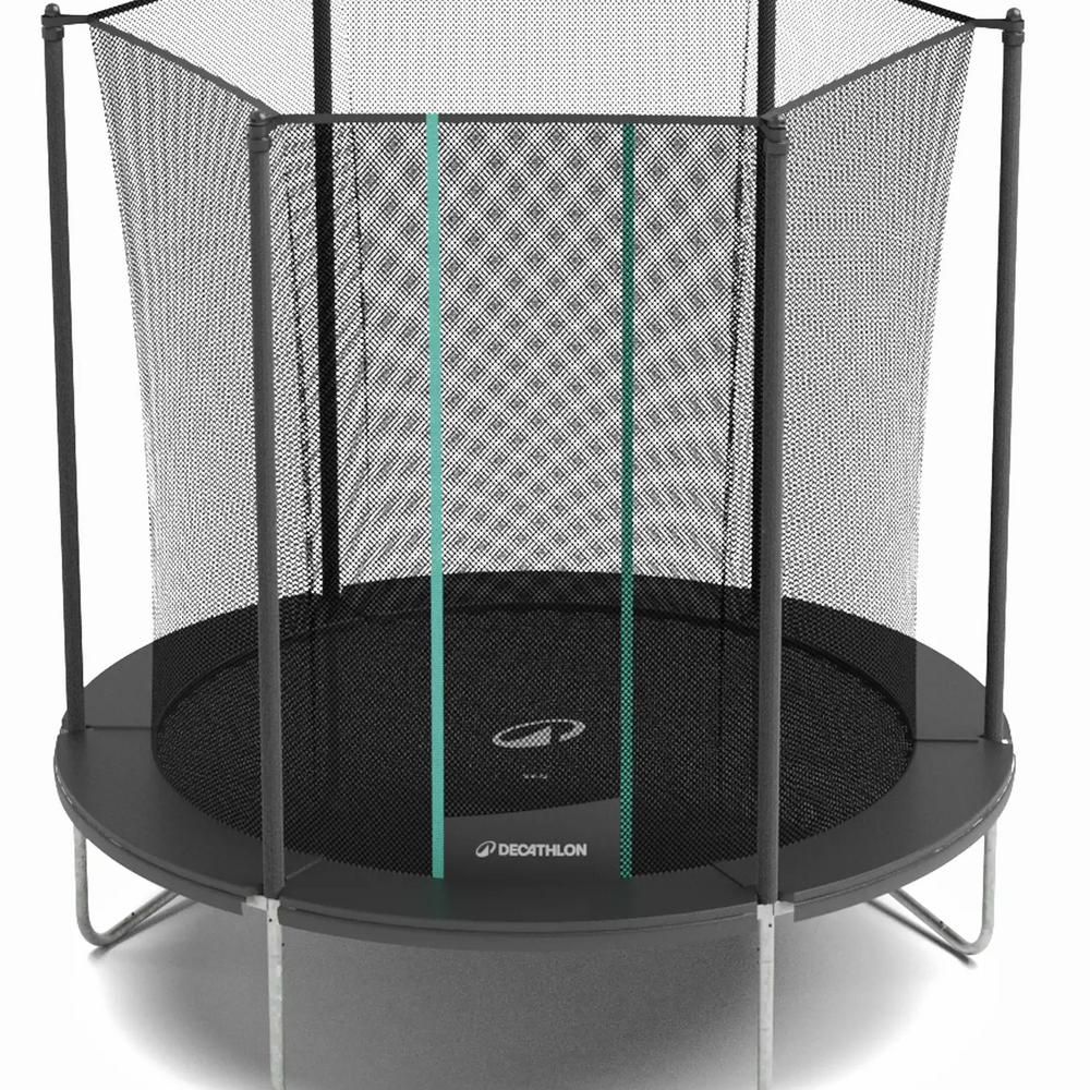 Trampolino 240 guida utilizzatore riparazioni manutenzione pezzi di ricambio Decathlon Domyos ginnastica