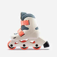 Kids' Inline Skates 9/11 Learn 100 - Beige