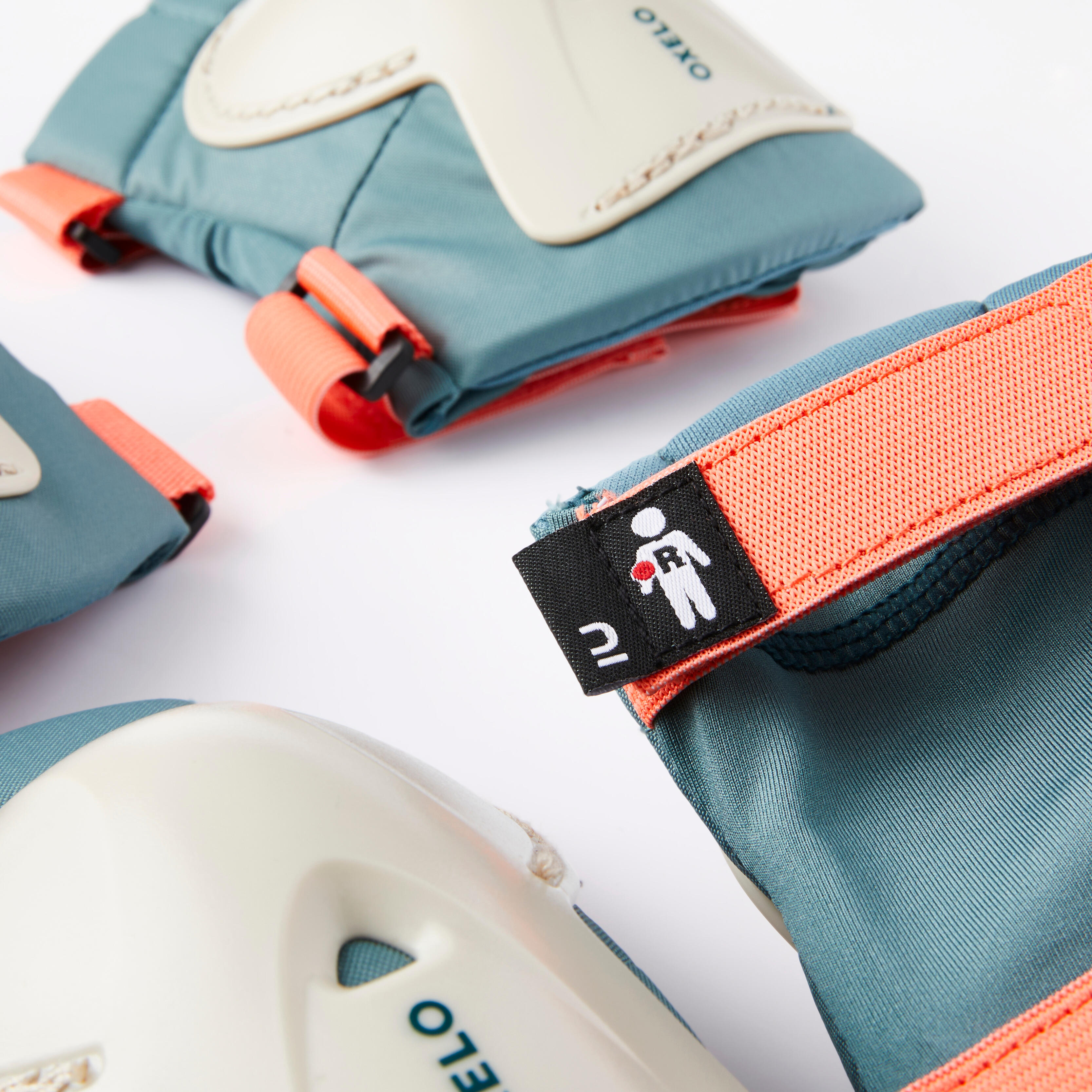 Kids' 3x2 Inline Skating/Scootering Protective Equipment - Play - OXELO