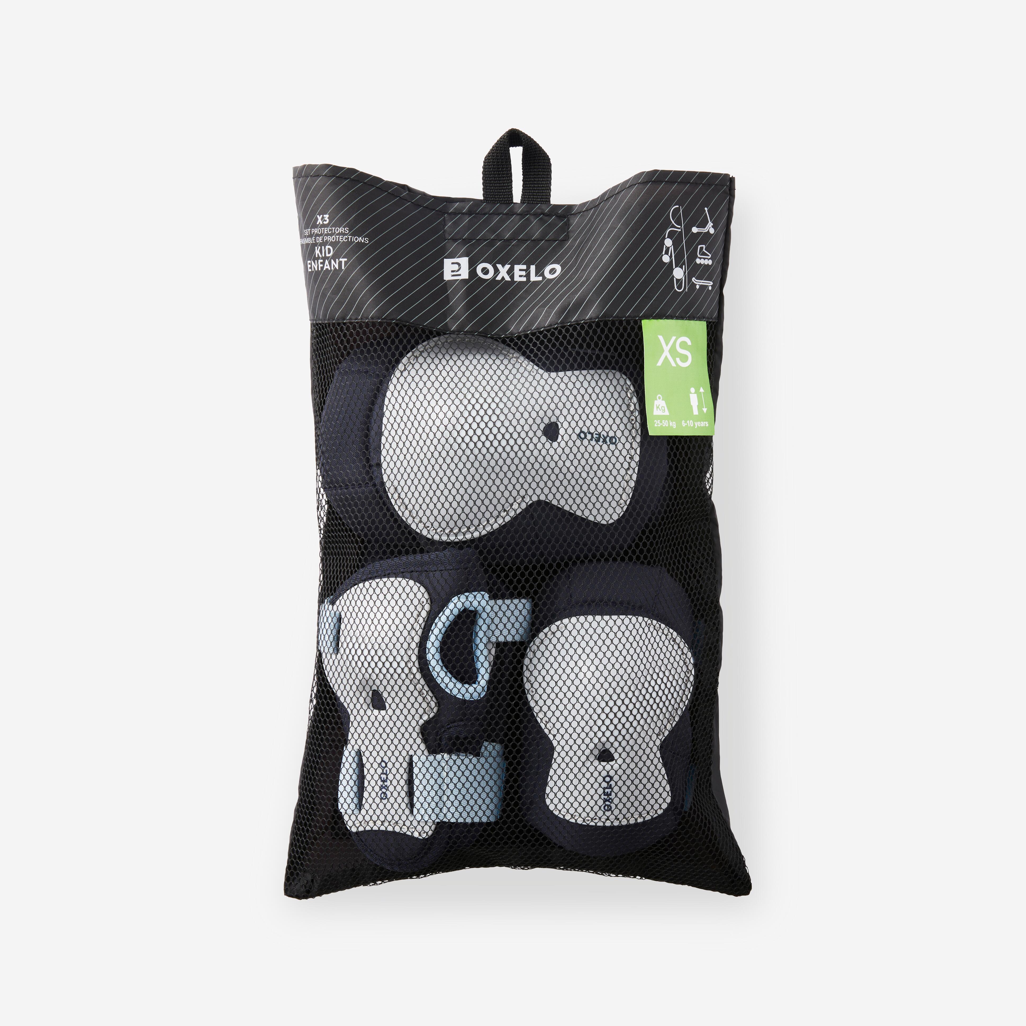 Kids' 2x3 Skate/Scooter/Skateboard Protective Gear Play Asphalt