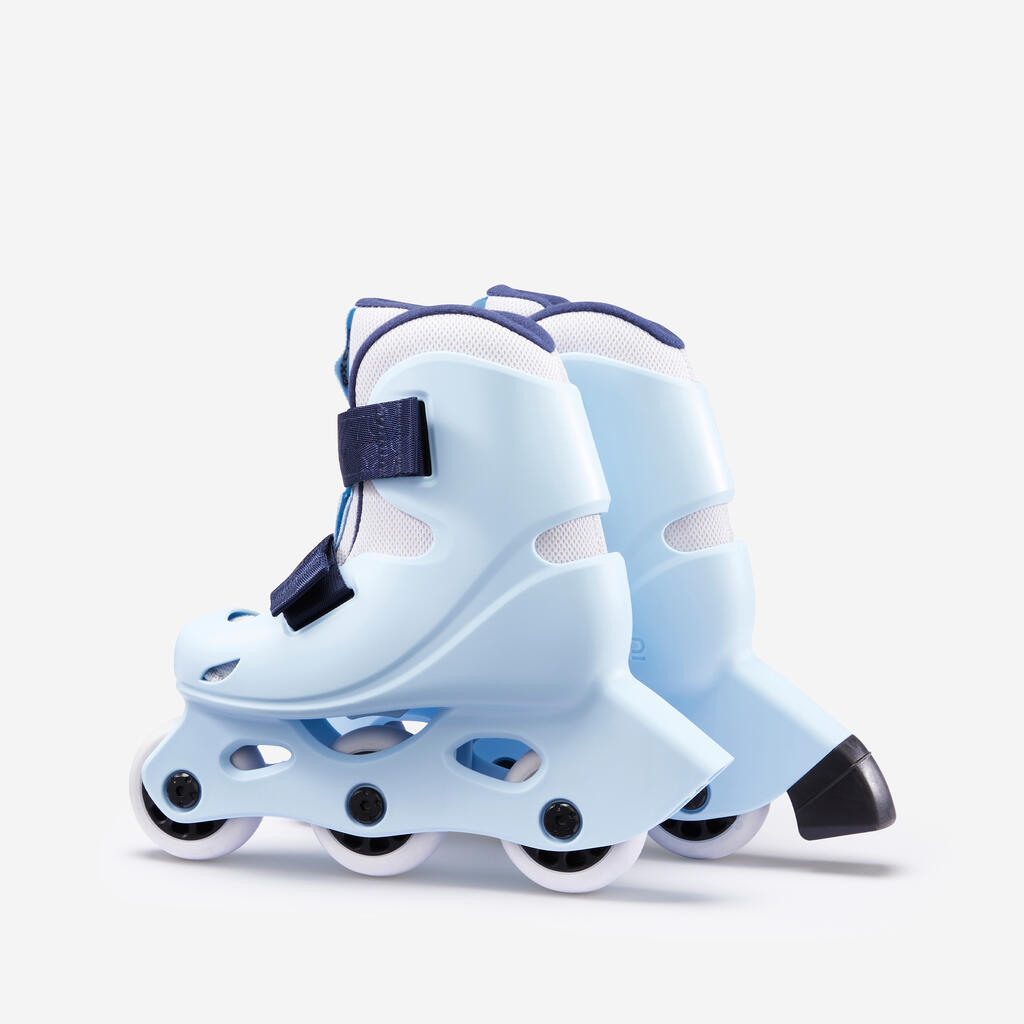 Kids' Inline Skates 9/11 Learn 100 - Beige