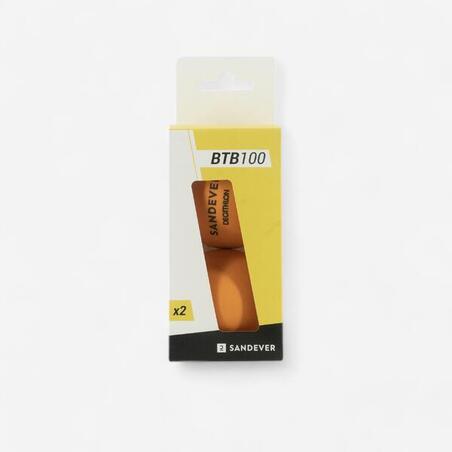 Набір м'ячів BTB 100 для пляжного тенісу 2 шт. помаранчеві