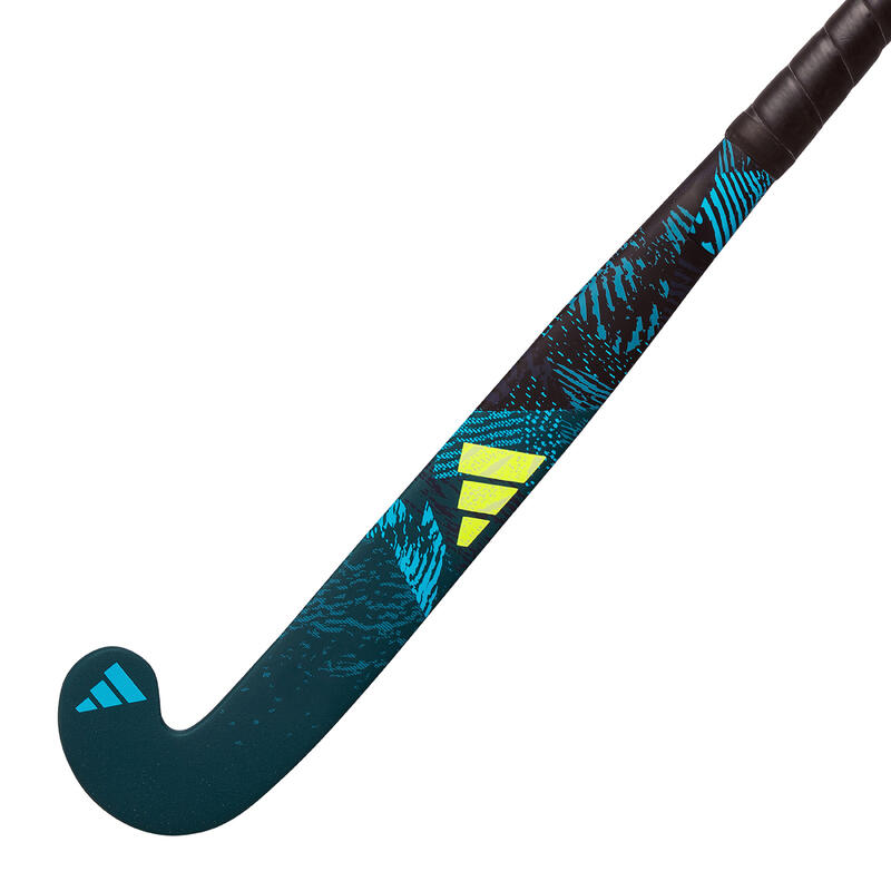 Hockeystick voor kinderen hout Youngstar blauw en zwart