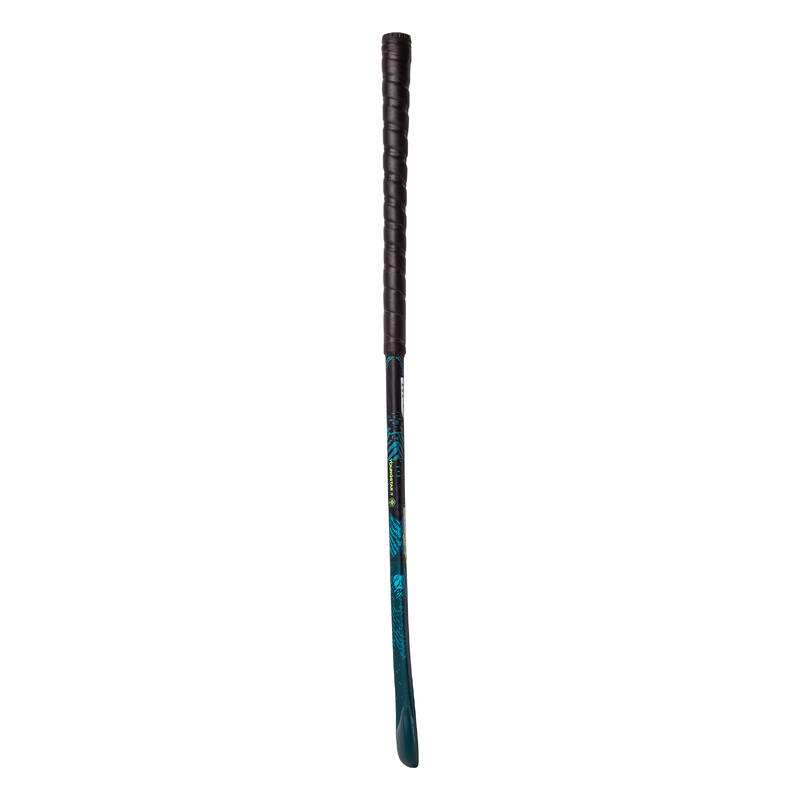 Hockeystick voor kinderen hout Youngstar blauw en zwart