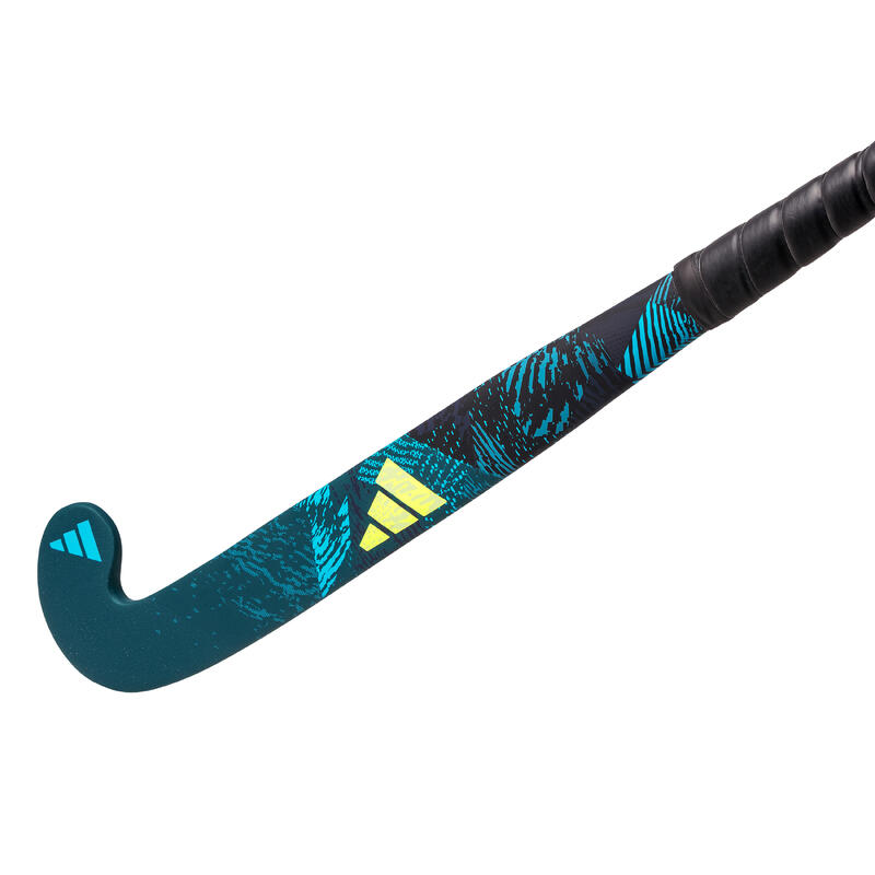 Hockeystick voor kinderen hout Youngstar blauw en zwart