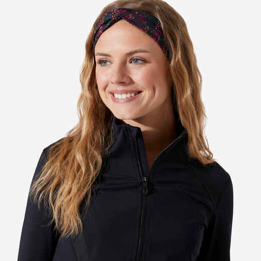 Women's Fitness Cardio Training Headband with Elastic