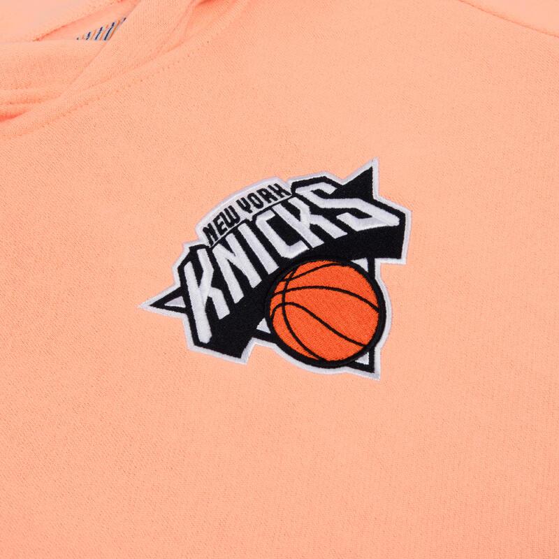 Felpa con cappuccio basket bambino unisex 900 NBA NEW YORK KNICKS arancione