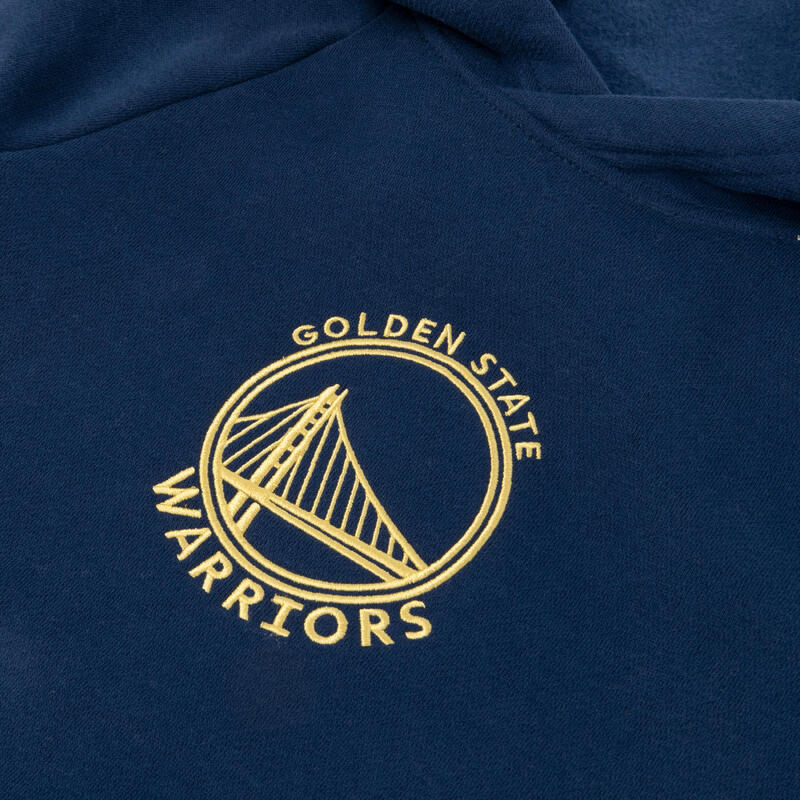NBA Basketbal hoodie 900 kind Golden State Warriors marineblauw
