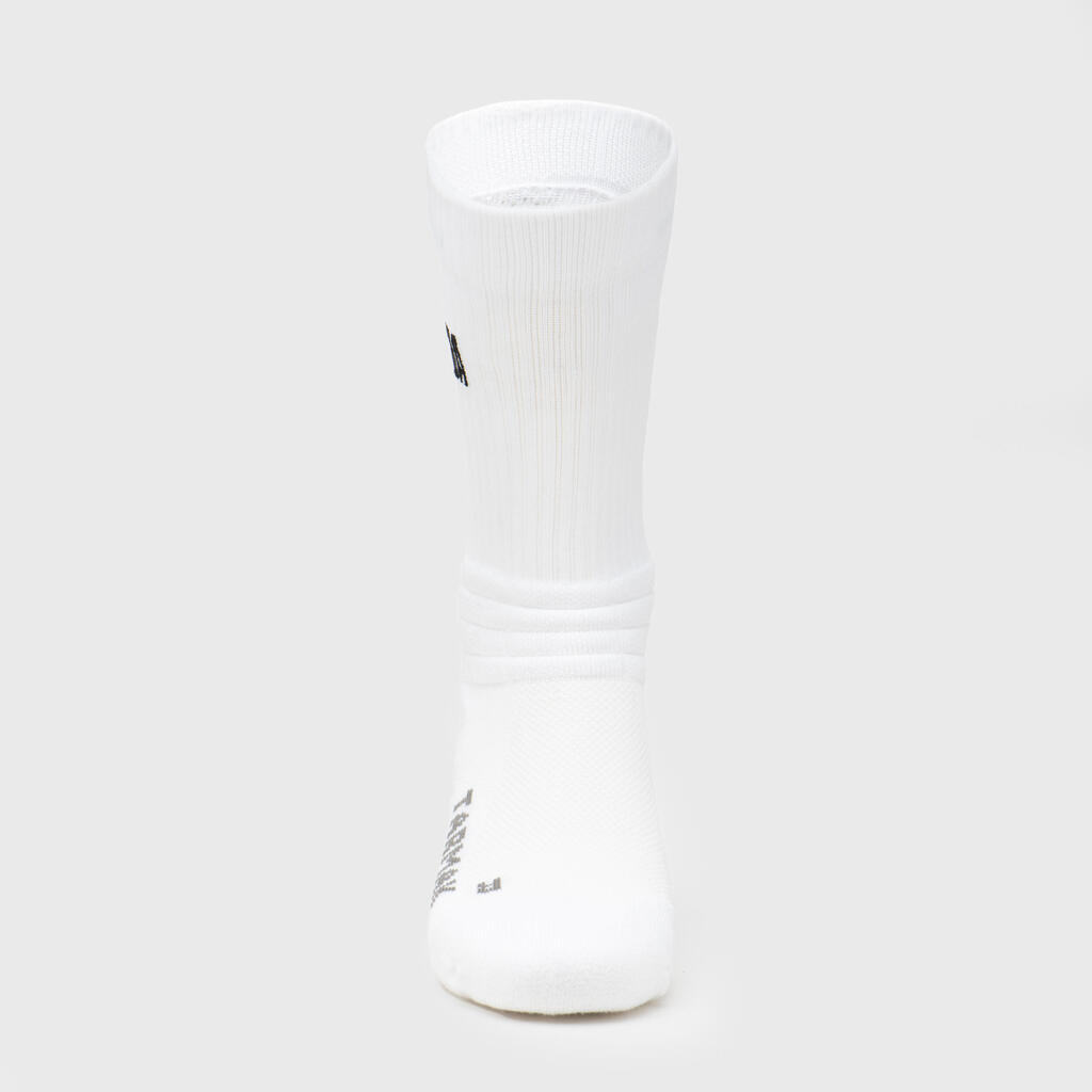 Lot de 2 paires de Chaussettes NBA Basketball - Adulte homme/femme - SO900 blanc
